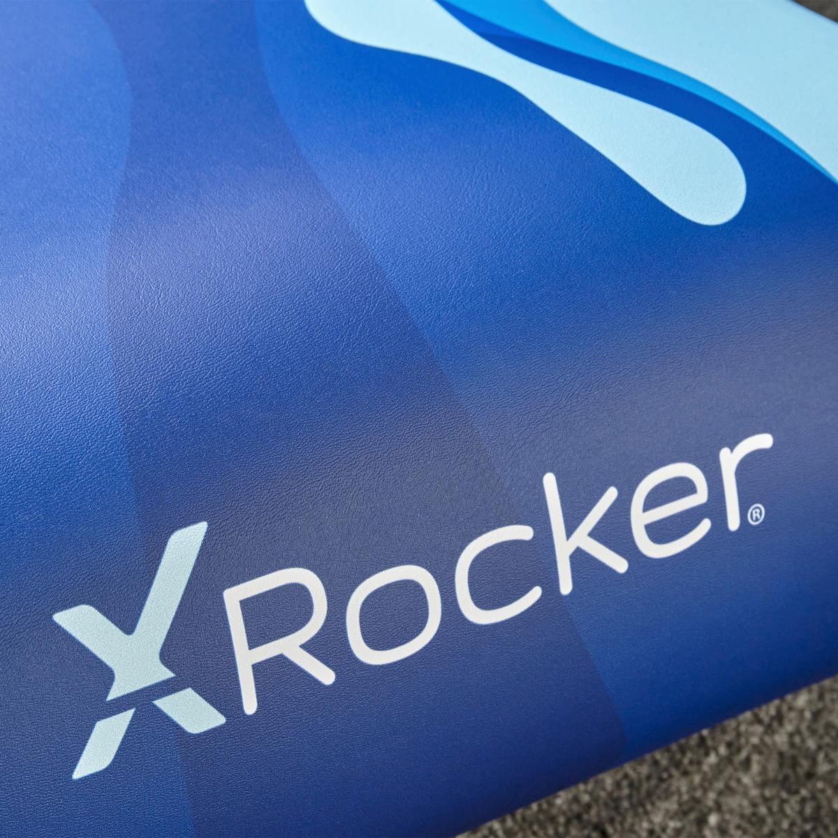 Gamingsessel Video Rocker ca. 41x65x85 cm Blau - Blau, MODERN, Textil (41/65/85cm) - X Rocker