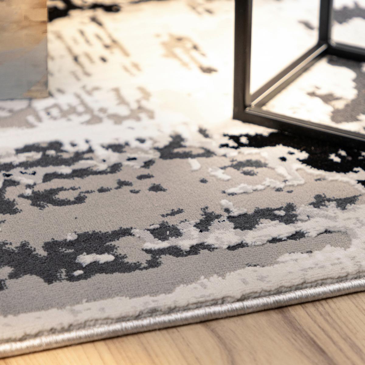 Webteppich My Phoenix Grau ca. 80x150cm - Grau, Design, Textil (80/150cm) - Obsession