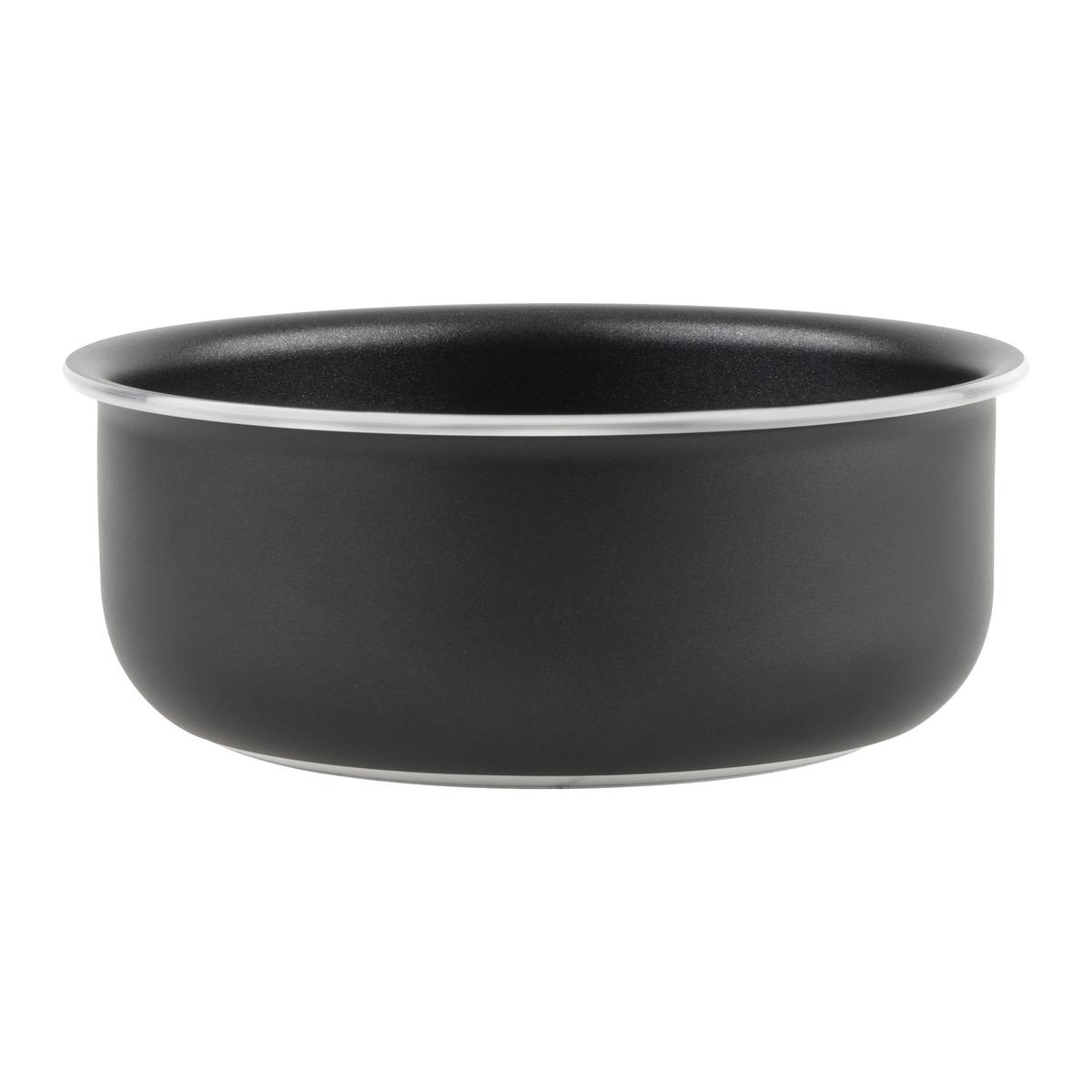 Cratiță Click&Cook, cca.16cm - negru, Konventionell, metal (16/7cm) - Mömax