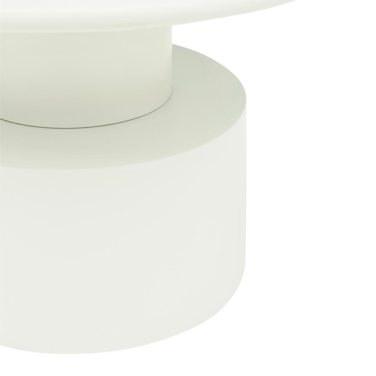 Măsuță de cafea AZURA - gri deschis, Lifestyle, plastic/lemn (60/35cm) - Modern Living