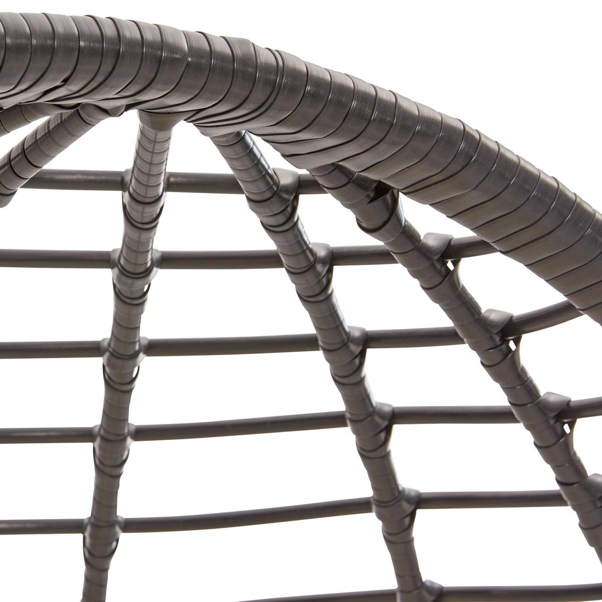 Scaun Nara - alb/negru, Modern, plastic/metal (77/145/65cm) - Mömax