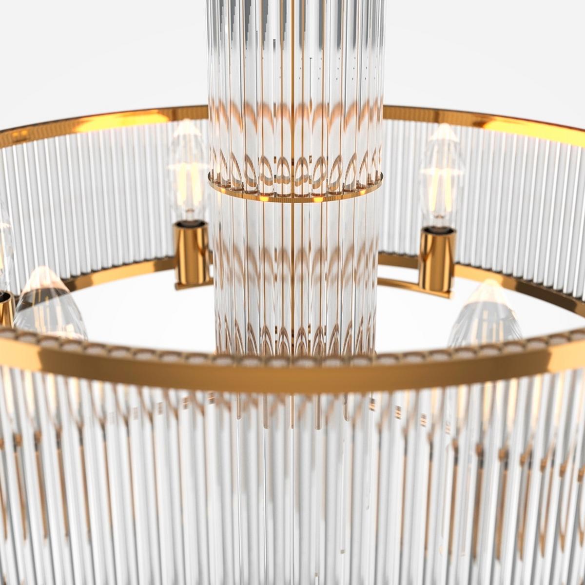 PENDELLEUCHTE FRAME - Goldfarben, Modern, Metall (58/62cm) - MAYTONI