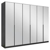 Ormar S Klasičnim Vratima Skyla - siva, Moderno, drvni materijal/metal (271/210/54cm) - Modern Living