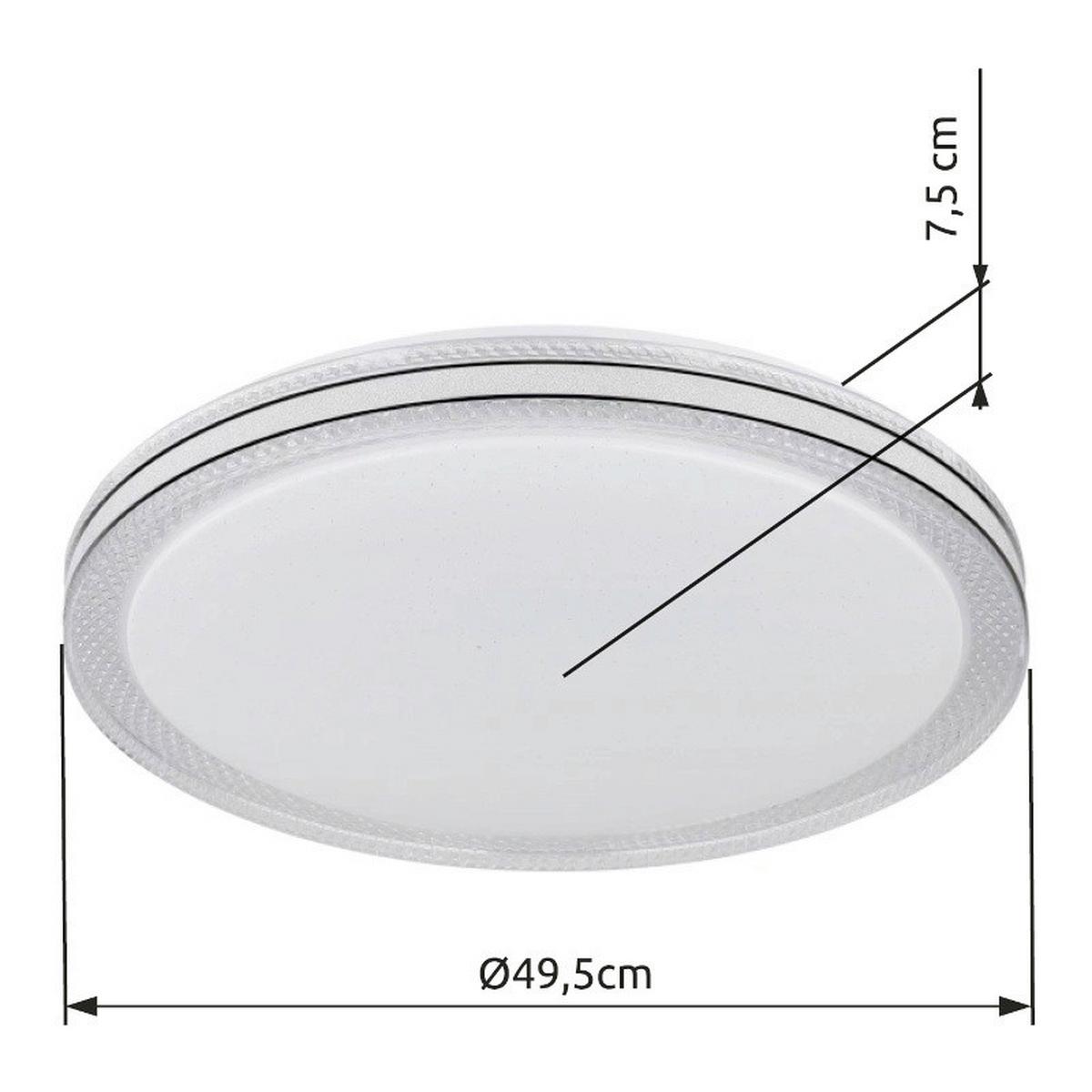 Plafonieră cu LED 41263-24 - Konventionell (49,5/7,5cm) - Globo