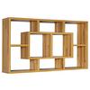 Stenski Regal Alex - barve bukve, Konvencionalno, leseni material (85/47,5/16cm) - MID.YOU
