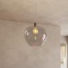 HÄNGLAMPA RENI - champagne/multicolor, Modern, metall/glas (40/120cm)