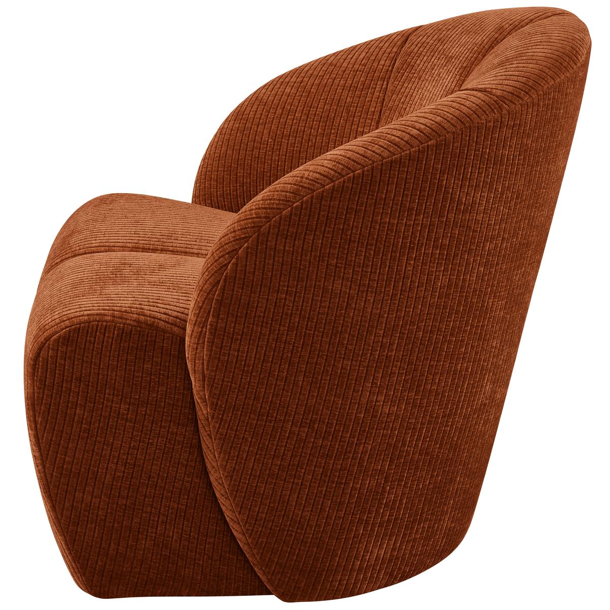 Cocktailsessel Mojo Braun - Schwarz/Braun, Design, Kunststoff/Textil (68/75/77cm) - Livetastic