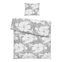 BETTWÄSCHESET GUNDI - Weiss/Schwarz, Romantik / Landhaus, Textil (160/210cm) - Mömax