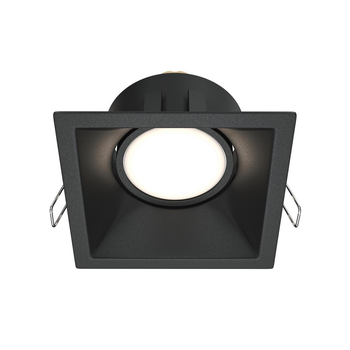 Deckenspots Dot Schwarz max. 50 Watt - Schwarz, Trend, Metall (9/9/4.5cm) - MAYTONI