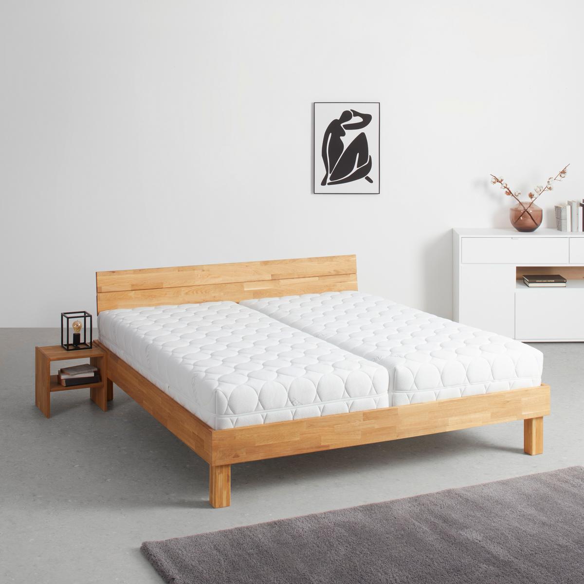 Komfortschaummatratze Ergo 24 ca. 160x200cm - Weiss, Textil (160/200cm) - Nadana