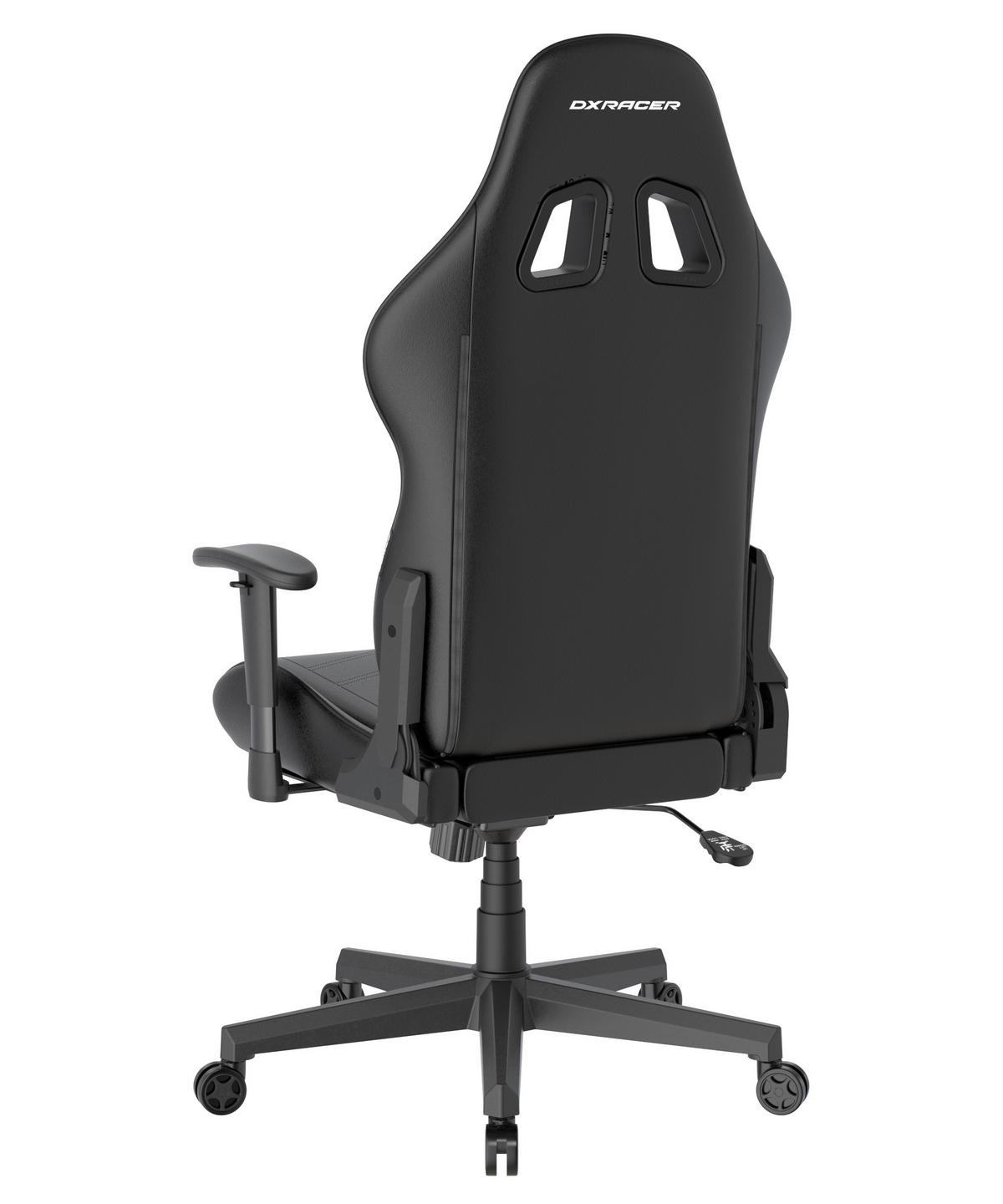 Gamingstuhl Prince Schwarz - Schwarz/Weiß, KONVENTIONELL, Kunststoff/Textil (70/132/70cm) - Dxracer