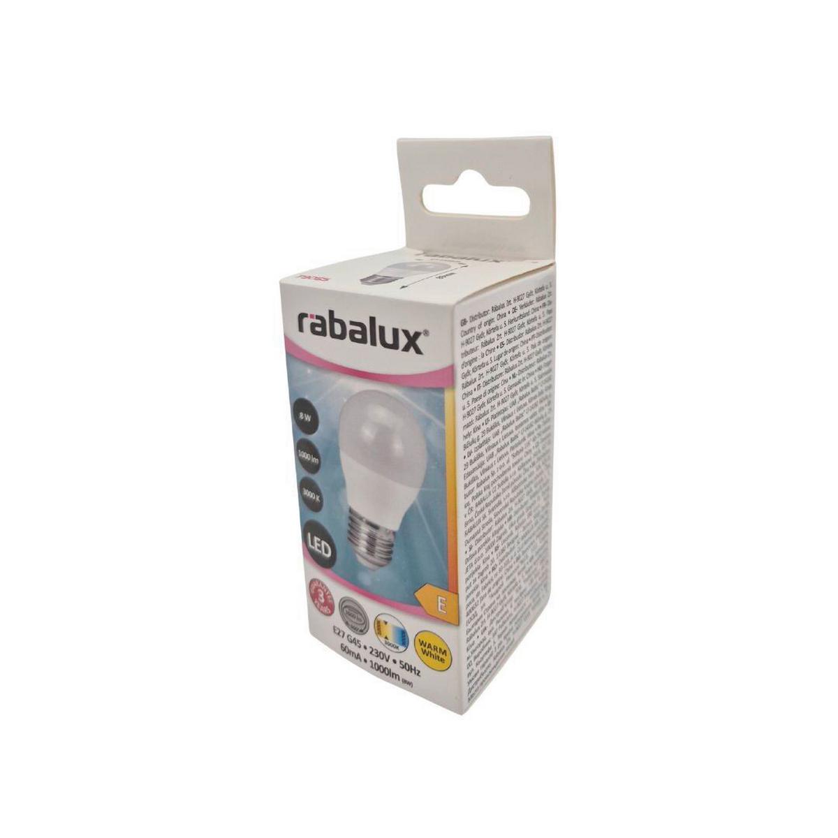 LED Fényforrás E27 10w, 4000k - fehér, műanyag