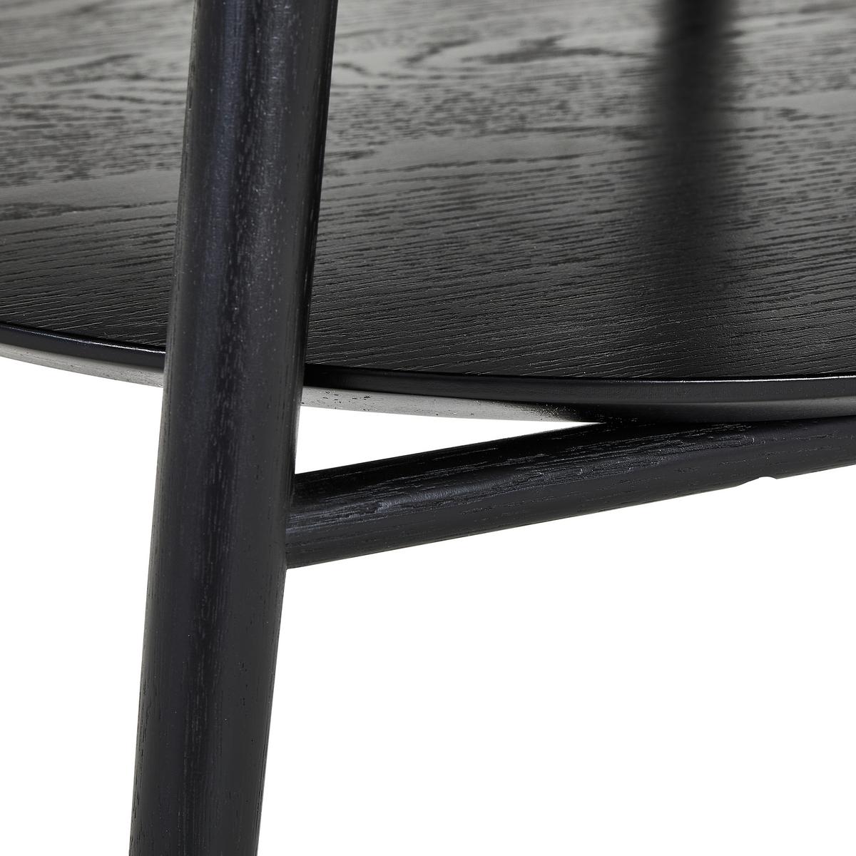 STOLIK KAWOWY SANTO DOMINGO - czarny, Modern, materiał drewnopochodny/drewno (80/45/80cm) - MID.YOU
