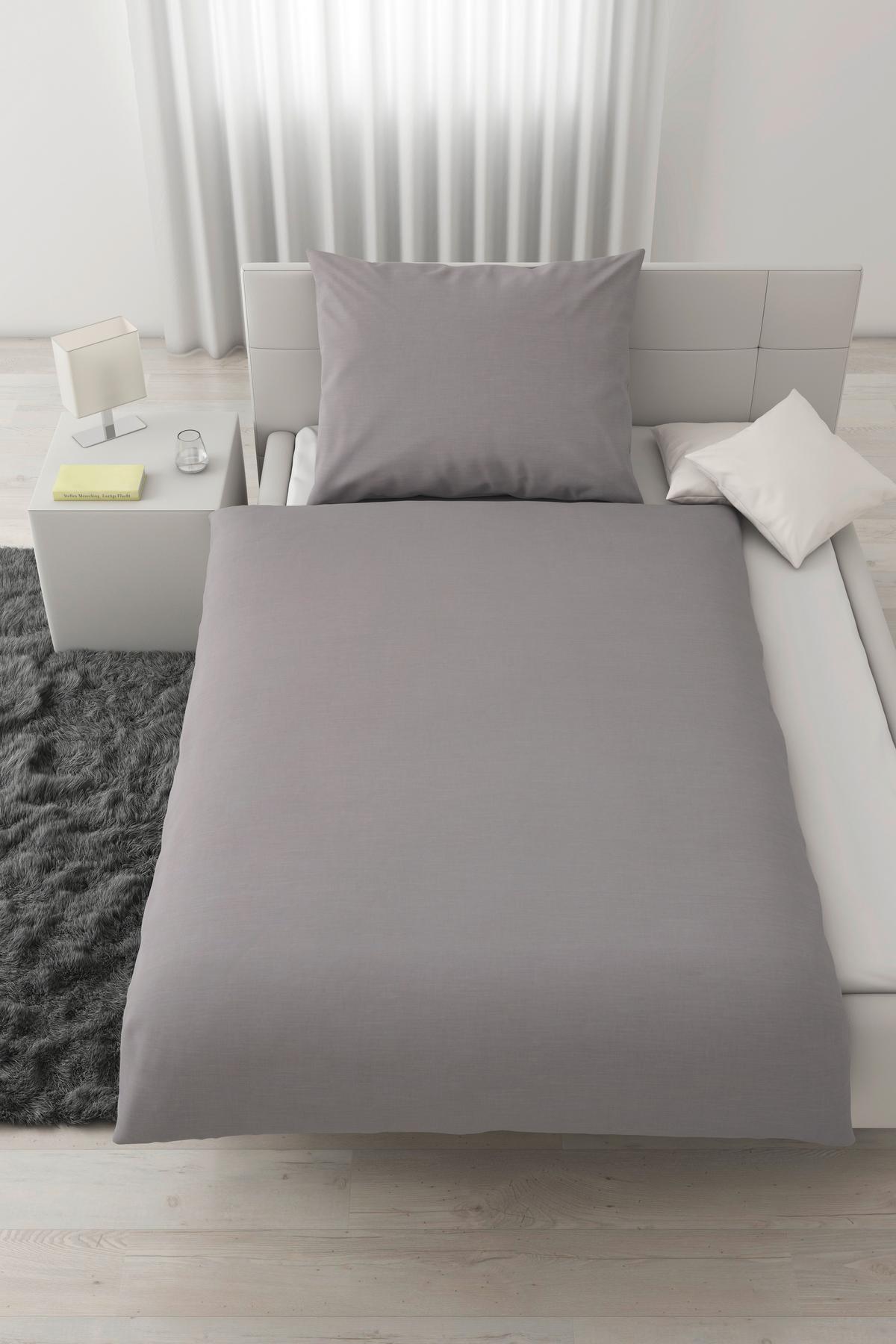 Posteljnina Ilvy - siva, Moderno, tekstil (140/200cm) - Modern Living