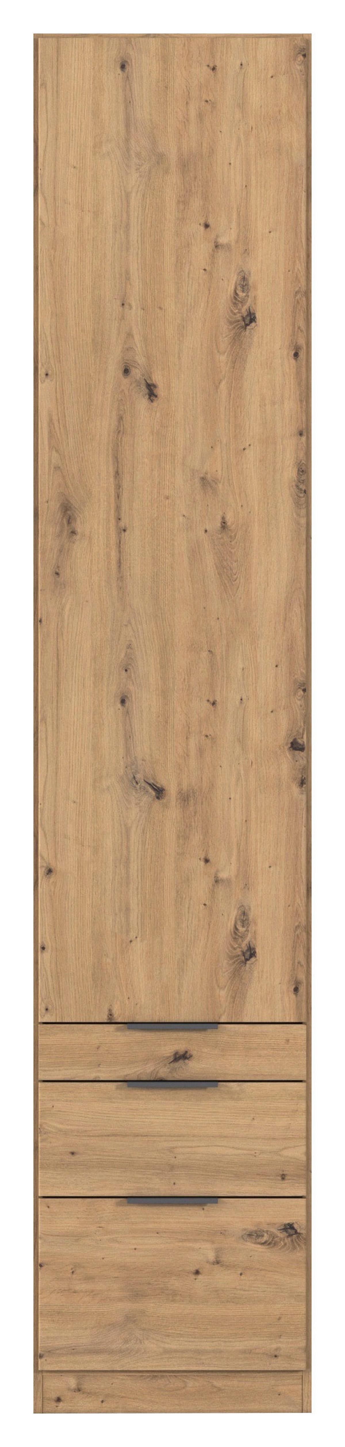 Ormar S Klasičnim Vratima Alabama - siva/tamno siva, Moderno, drvni materijal (47/229/54cm) - Modern Living