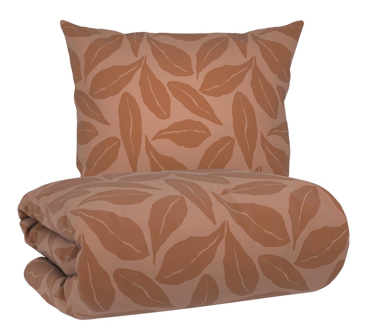 Bettwäsche Nature Home Wende Braun ca. 135x200cm - Braun, Textil (135/200cm) - Mömax