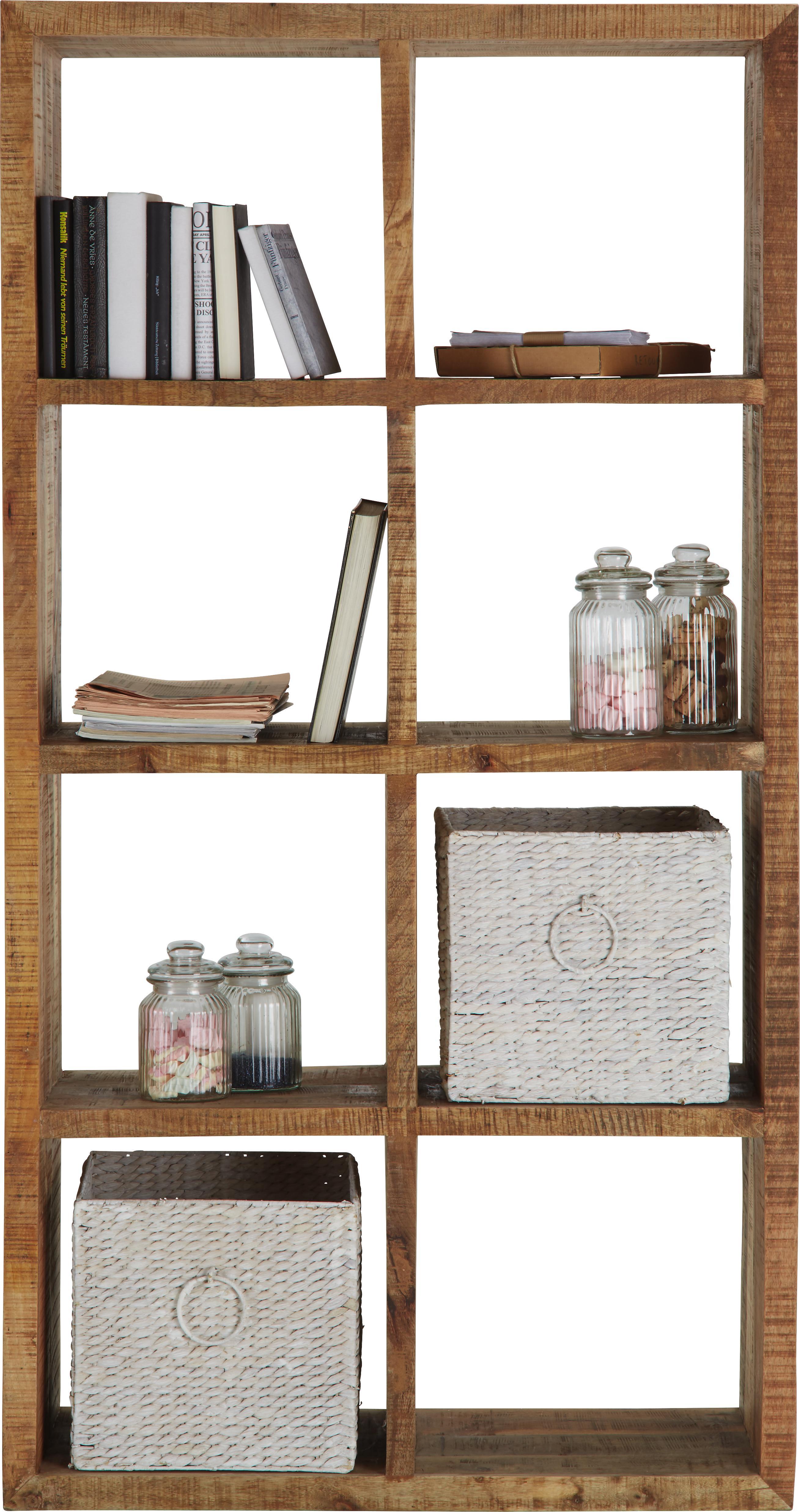 Raumteiler in Naturfarben Massiv - Naturfarben, LIFESTYLE, Holz (94/180/35cm) - Zandiara