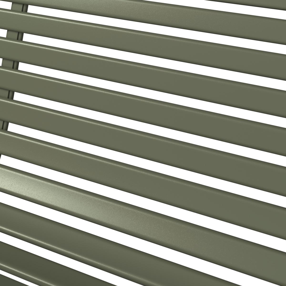 Gartenbank Tina Grün - Grün, MODERN, Metall (160/68,5/87,5cm) - Mömax