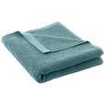Duschtuch Juliane Petrol - Petrol, Textil (70/140cm) - PREMIUM LIVING
