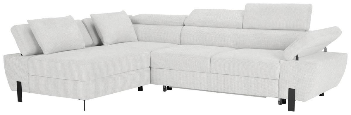 Kutna Garnitura Molina Mini - crna/ecru, Moderno, tekstil/metal (189/277cm) - Mömax