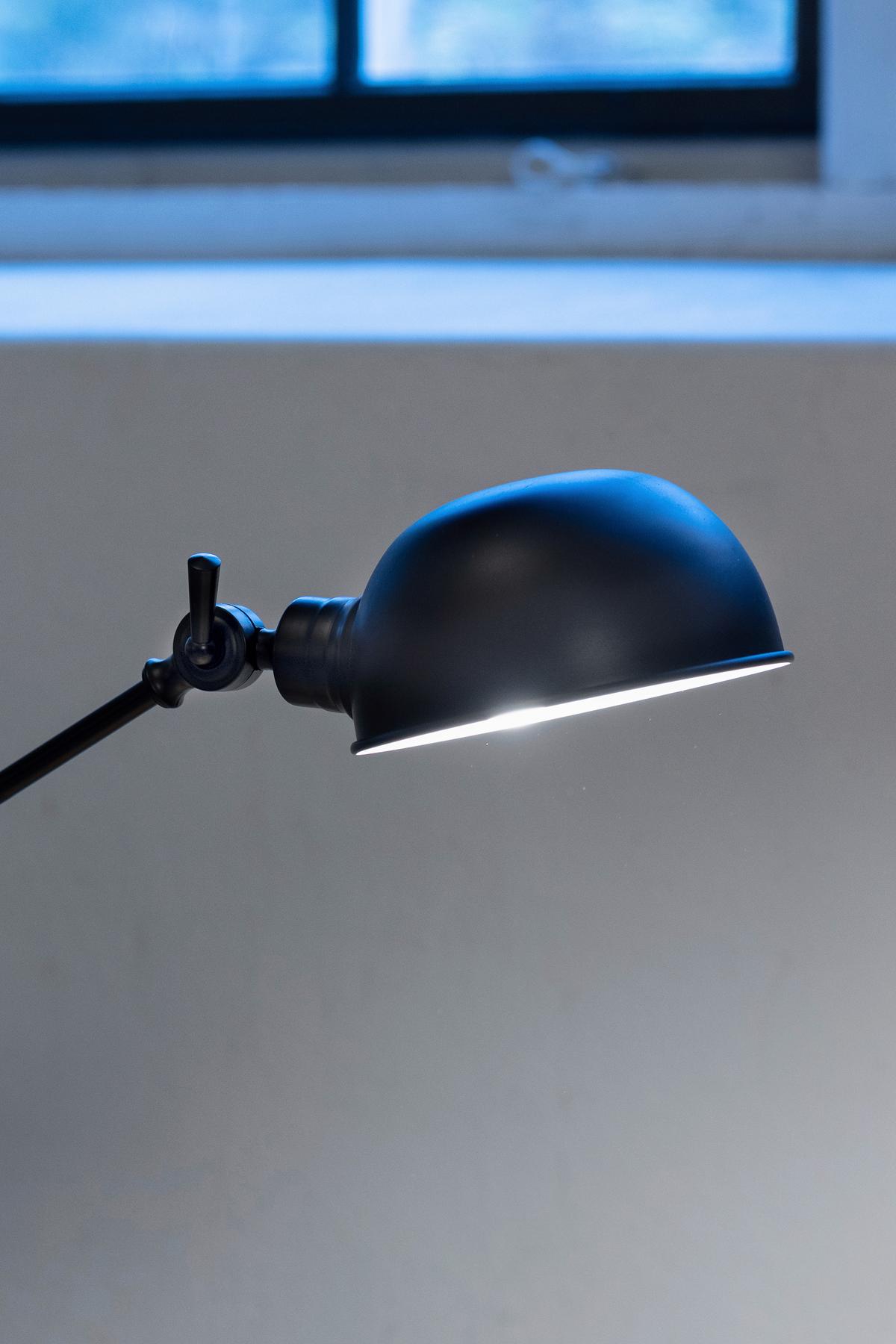 Schreibtischleuchte Portland Schwarz max. 40 Watt - Basics (18/58,5/67cm) - Markslöjd