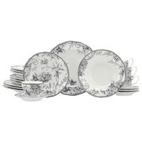 Servis Adelaide 20/1 - bijela/siva, Basics, keramika - Creatable