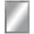 Wandspiegel Silberfarben 45x60cm - Silberfarben, MODERN, Glas/Holzwerkstoff (45/60cm) Wandspiegel Silberfarben 45x60cm - Silberfarben, MODERN, Glas/Holzwerkstoff (45/60cm)