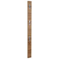 Cuier perete Enzo - culoare lemn stejar, Modern, material pe bază de lemn (12/175/2,8cm) - Modern Living