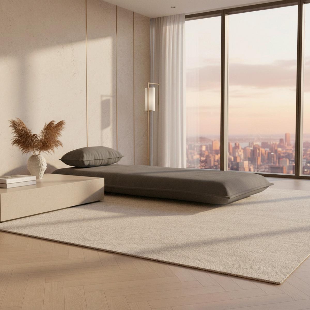 Schlafsessel Macy Dunkelgrau Bouclé - Dunkelgrau, MODERN, Textil/Metall (83/70/84cm) - Bessagi Home