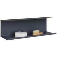 Polica Lynn -Exklusiv-, Temno Siva, 40 Cm - Moderno, kovina (40/12/13cm) - Premium Living