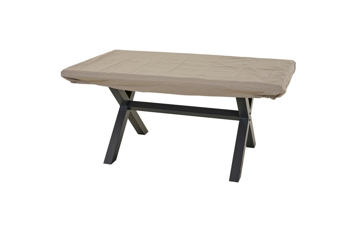 SCHUTZHÜLLE PLUS TISCH SCHUTZHÜLLE - Beige, MODERN, Kunststoff (110/15/180cm) - Siena Garden