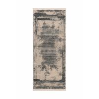 Vintage-teppich Adela 225 Grau 80x150 - Grau, Basics, Textil (80/150cm) - Kayoom