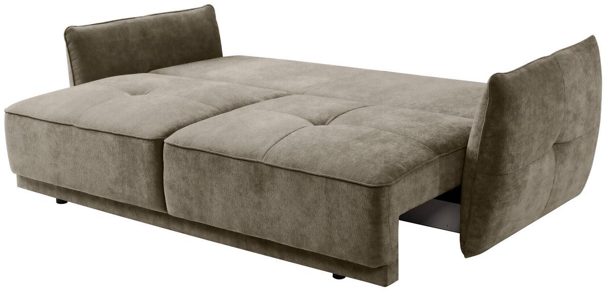 CANAPEA EXTENSIBILĂ LETO - gri-maro, Modern (233/76-91/104cm)