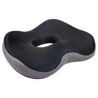 Sedežna Blazina Medisit Vi, Črna - siva/črna, Basics, tekstil (45/9/36cm) - MID.YOU