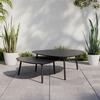 SET DE TABLES D'APPOINT LEONIE - anthracite, Basics, métal (90/91/35cm) - Mömax