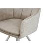 CHAISE ACCOUDOIRS MARIAN - Beige/gris, Design, métal/textile (56/89/61cm) - Mömax