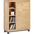 Highboard Akaziefarben Holz - Akaziefarben/Grau, KONVENTIONELL, Holz (110/140/45cm) - Zandiara Highboard Akaziefarben Holz - Akaziefarben/Grau, KONVENTIONELL, Holz (110/140/45cm) - Zandiara