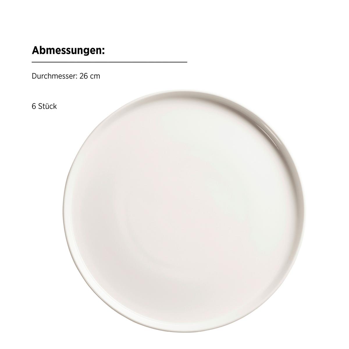 TAFELSERVICE SITA - Weiss, Trend, Keramik - Mäser