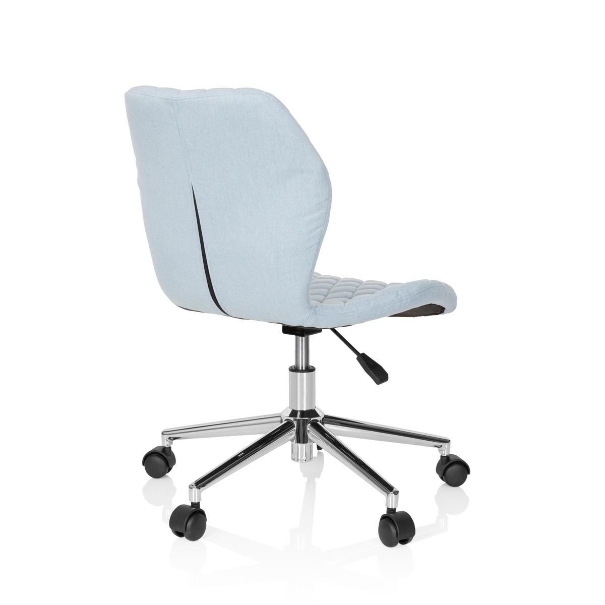 Mladinski Vrtljivi Stol Joy Ii, Svetlo Modra - svetlo modra, Basics, umetna masa/tekstil (47/73-83/43cm) - MID.YOU
