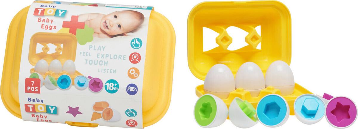 Babajáték S34941340 - többszínű, műanyag (7cm)