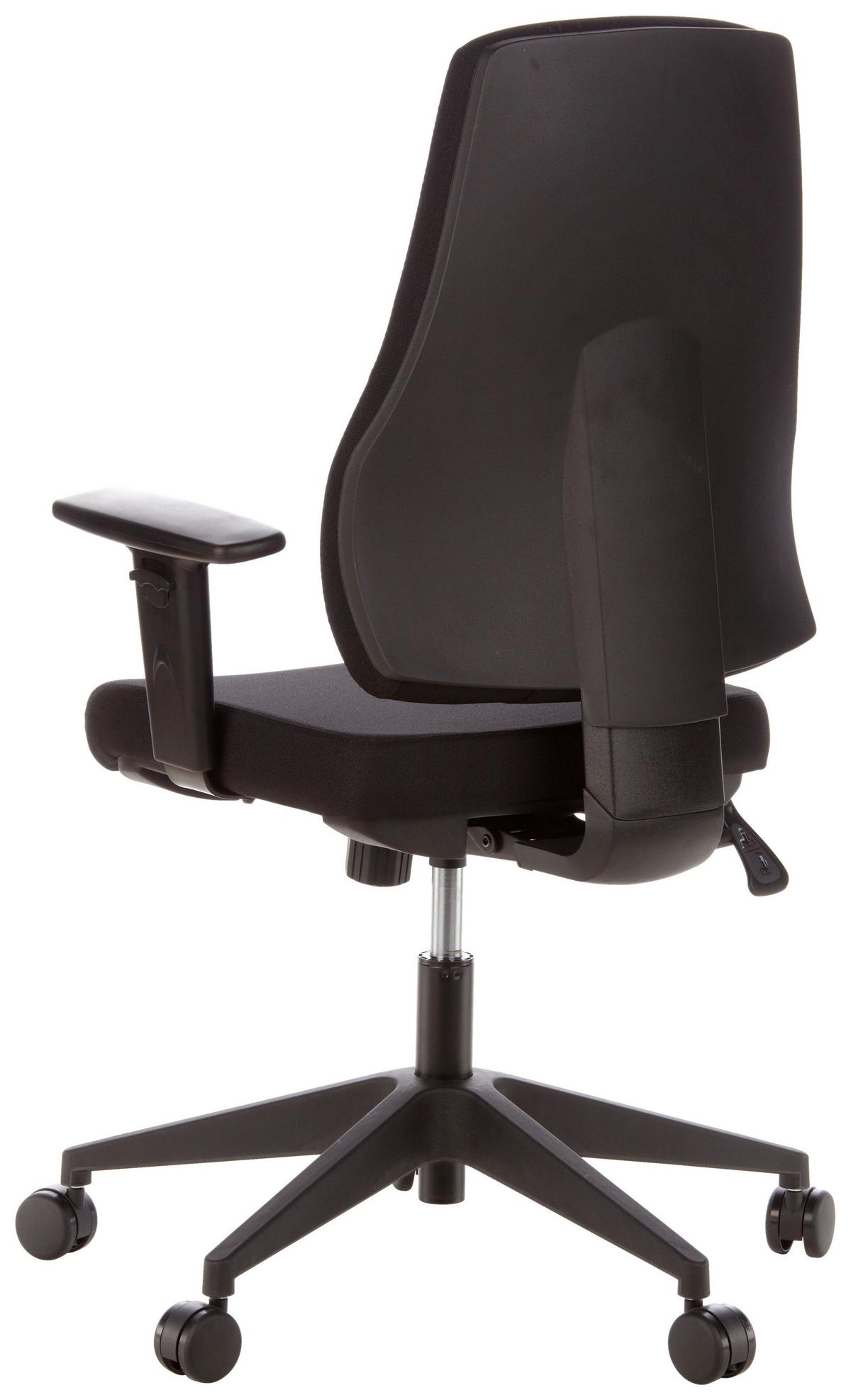 Vrtljiv Stol Pro-tec 100, Črna - črna, Moderno, umetna masa/tekstil (57/126/45cm) - MID.YOU