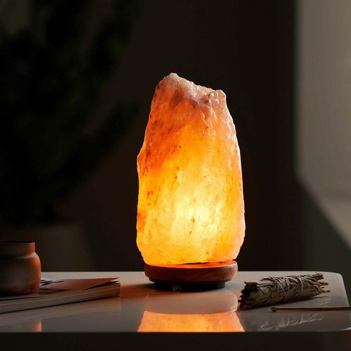 Tischleuchte Stone max. 15 Watt - Dunkelbraun/Naturfarben, Naturmaterialien/Holz (12/19cm)