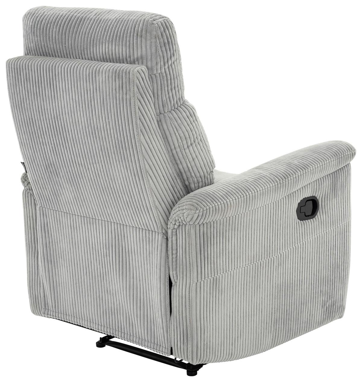 Počivalnik Xeno, Svetlo Siva - črna/svetlo siva, Design, kovina/umetna masa (78/108/89cm) - Livetastic