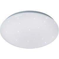 Stropna Led-svetilka Starlight, Okrogla, 12,5 W - bela, Konvencionalno, kovina/umetna masa (29/9,5cm) - Mömax