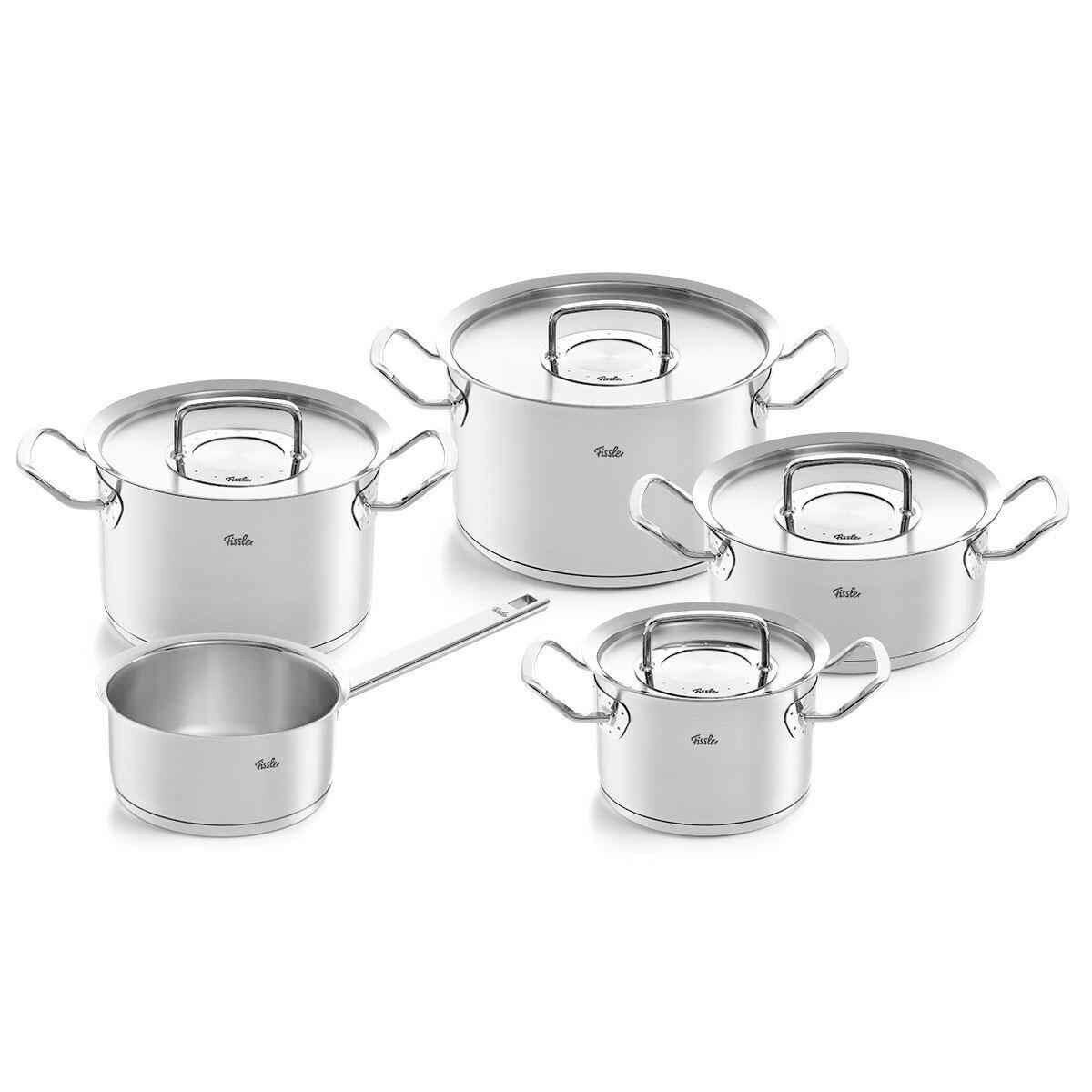 ZESTAW GARNKÓW 084-128-05-000/0 FISSLER - kolor srebrny, Design, metal - Fissler