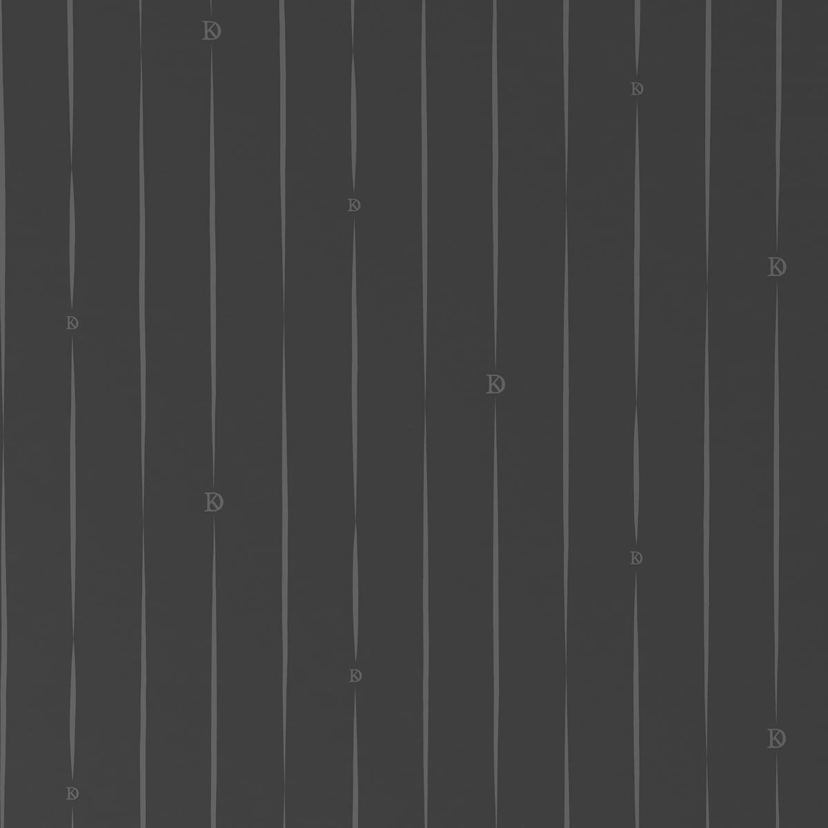 POŚCIEL DWUSTRONNA STRIPES - DK - antracytowy, Design, tkanina (135/200cm) - Dieter Knoll