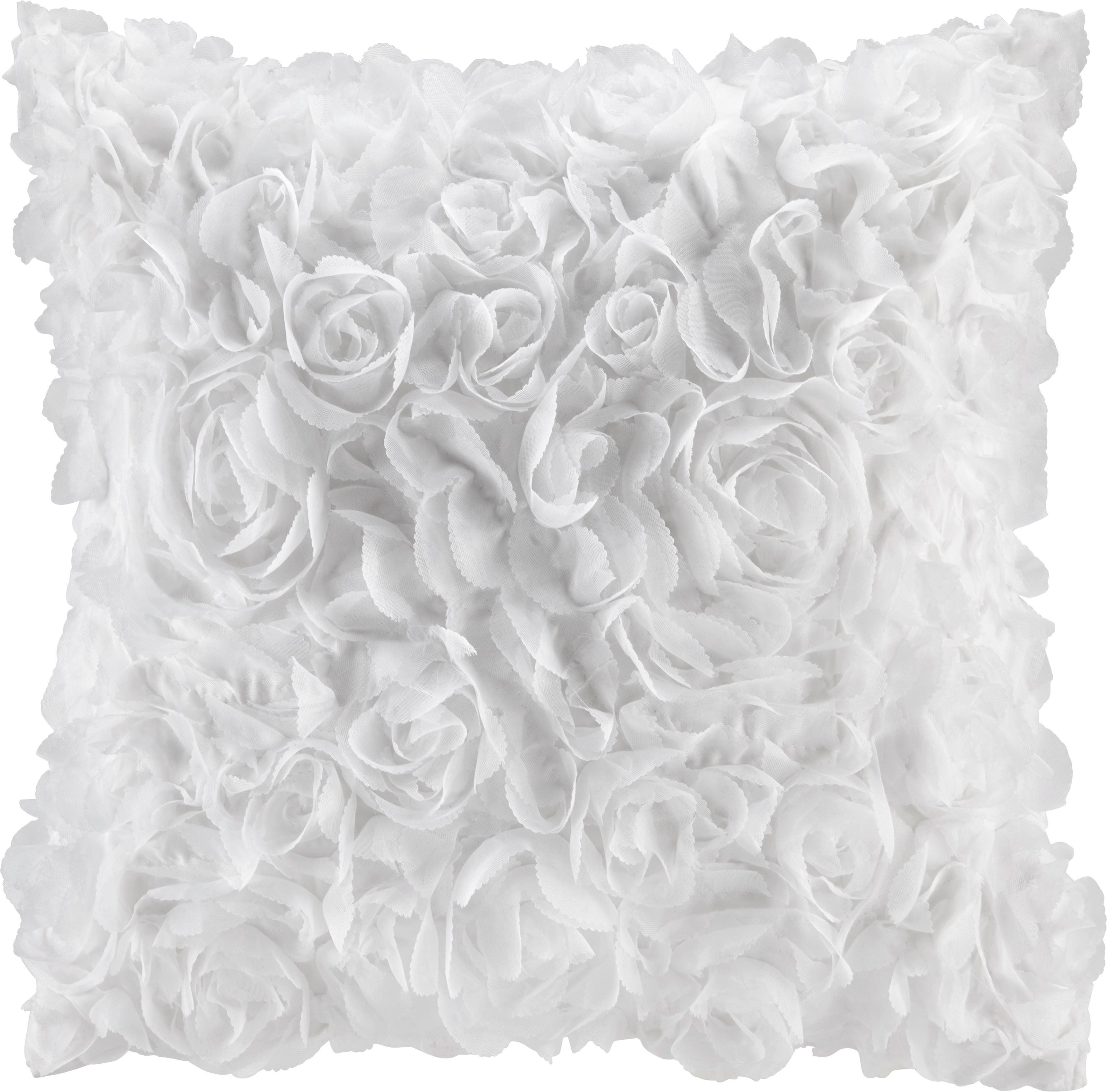 Pernă decorativă Rosalinde - alb, Romantik / Landhaus, textil (40/40cm) - Modern Living