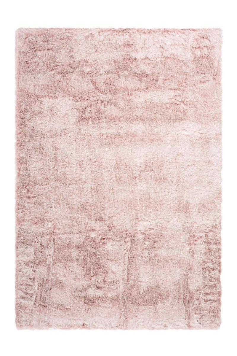 Hochflorteppich Tender - Rosa, Design, Textil (160/230cm) - Kayoom