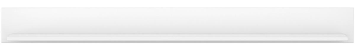 Etajeră de perete RION - alb, Modern, material pe bază de lemn (180/18/20cm) - Modern Living