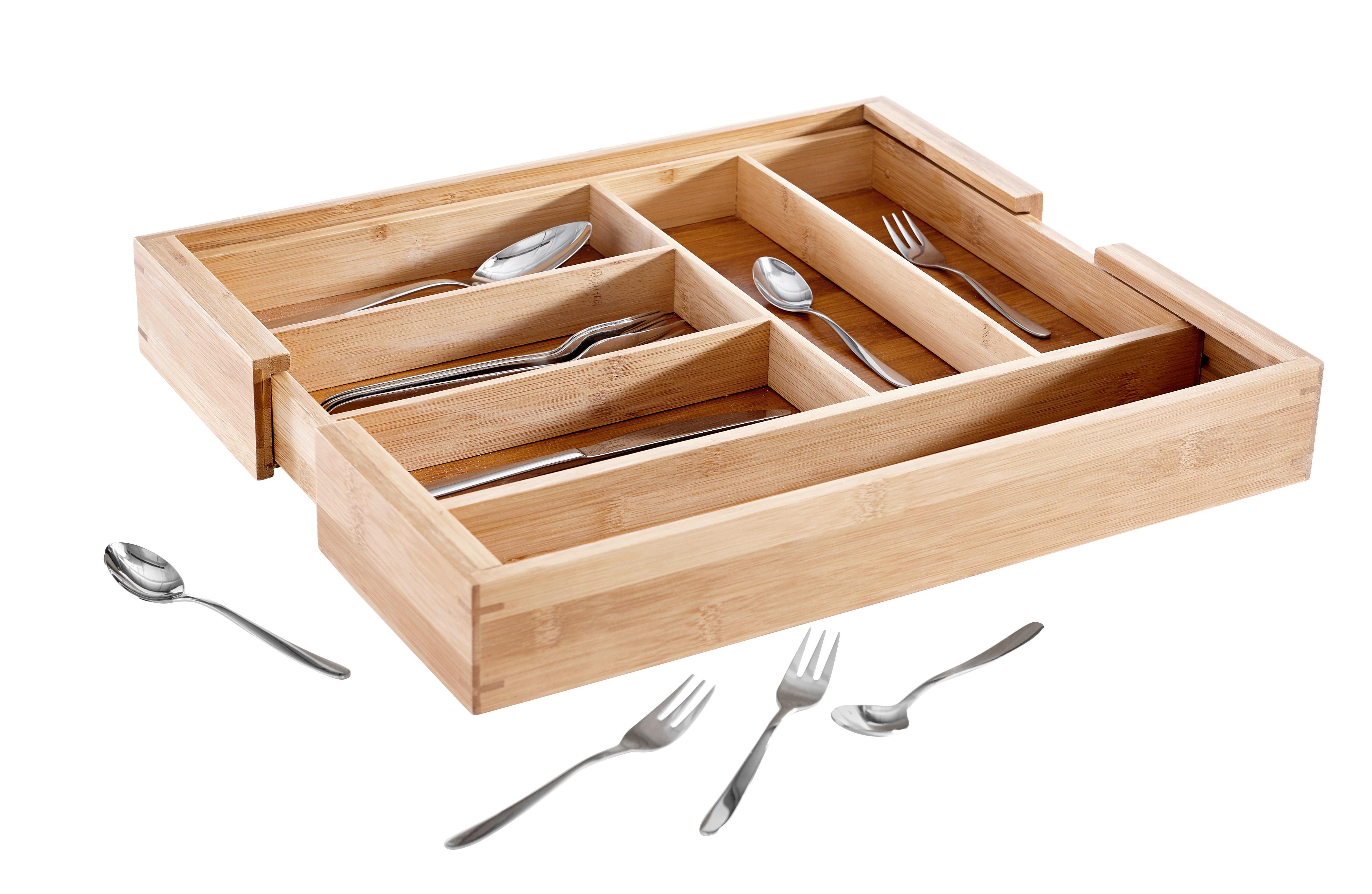 WKŁAD NA SZTUĆCE 527-850 - Basics, drewno (56/6,5/46cm) - Justinus